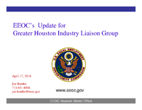 Joe Bontke EEOC
